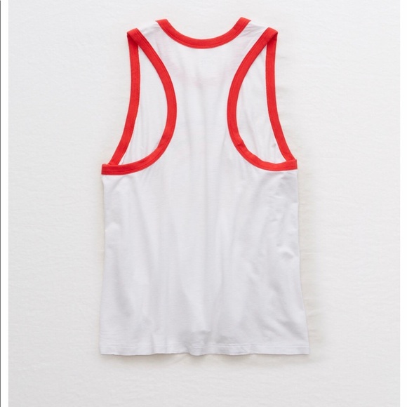 American Eagle ringer graphic tank “stay real” - Picture 2 of 4